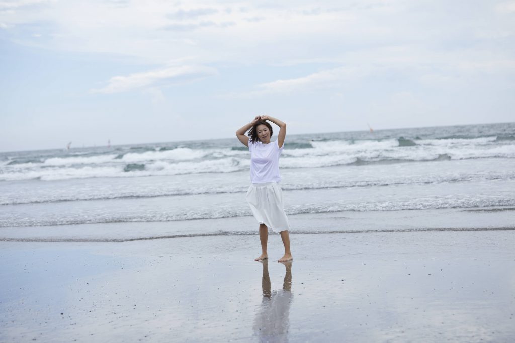 Cancer survivor Mifuru-san